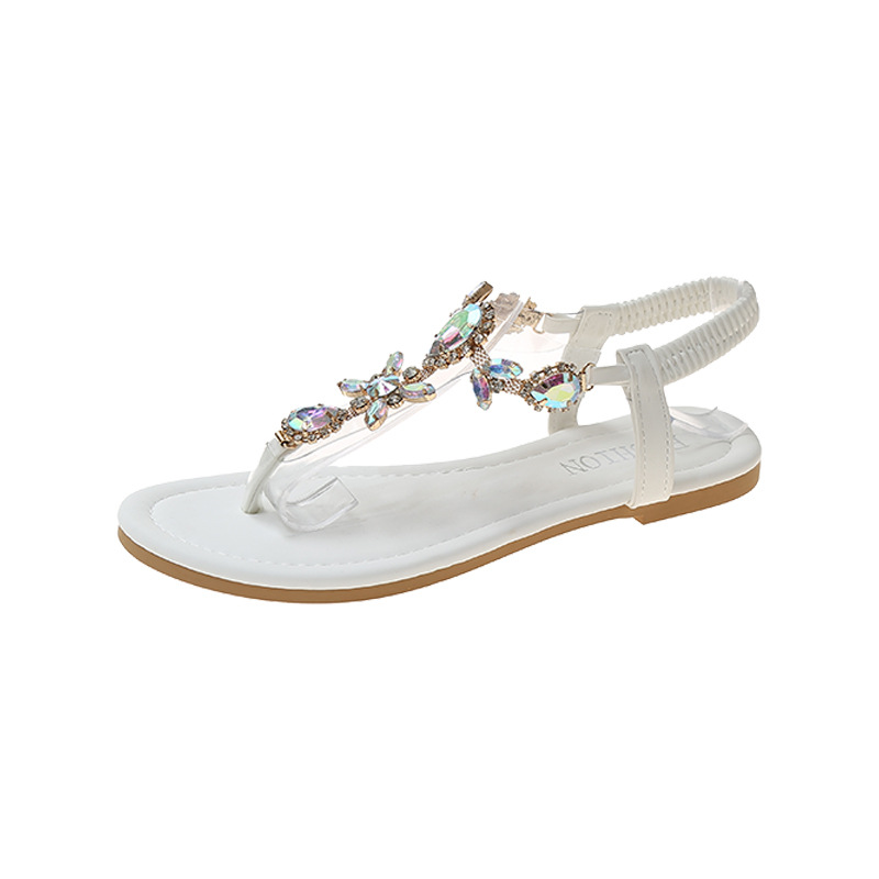 Summer New Large Size Toe-Strap Beach Sandals