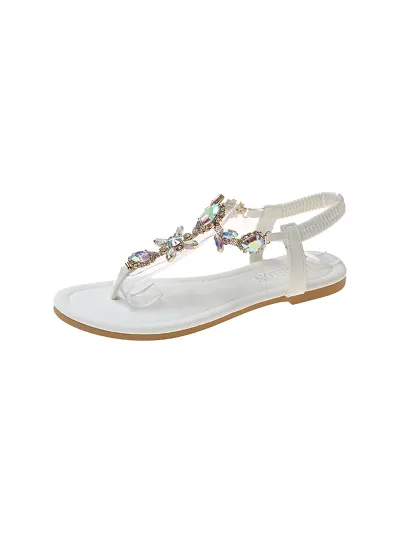 Summer New Large Size Toe-Strap Beach Sandals 01