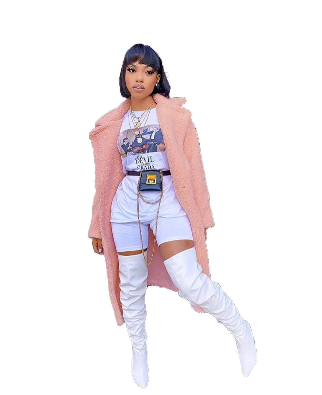 Winter New Thick Plush Coat Jacket