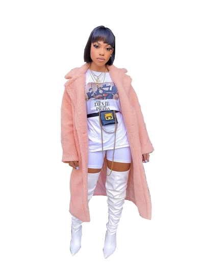 Winter New Thick Plush Coat Jacket 01