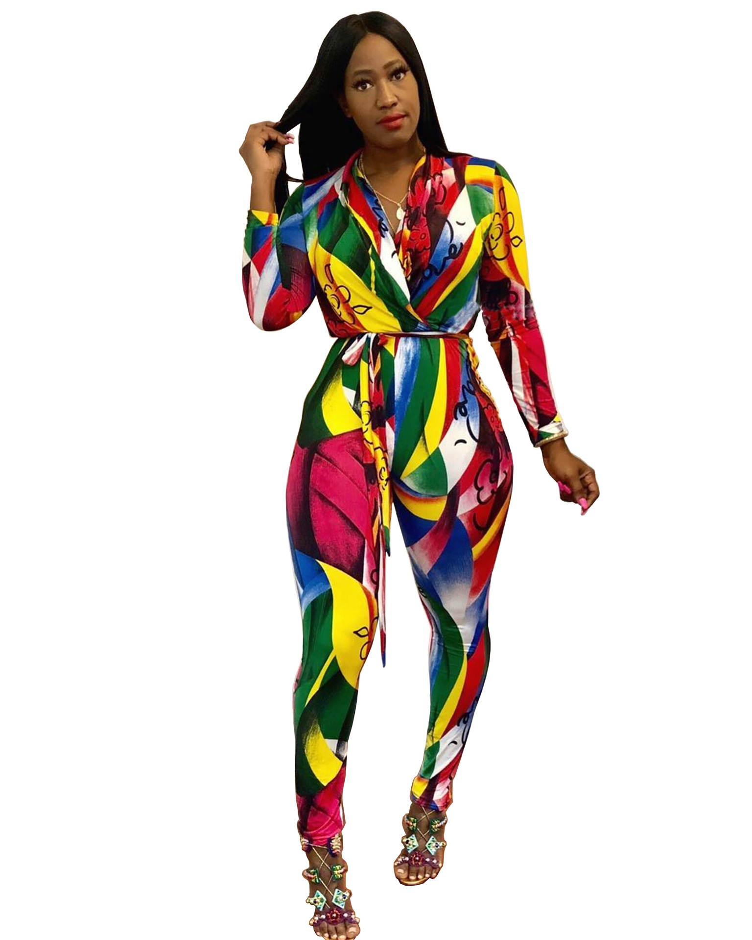 Women'S Digital Printed Jumpsuit