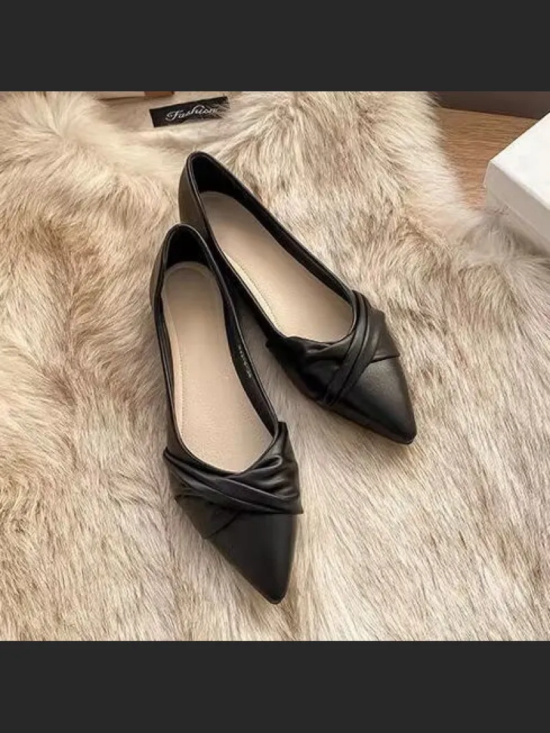 Spring And Autumn High-End Single Shoes