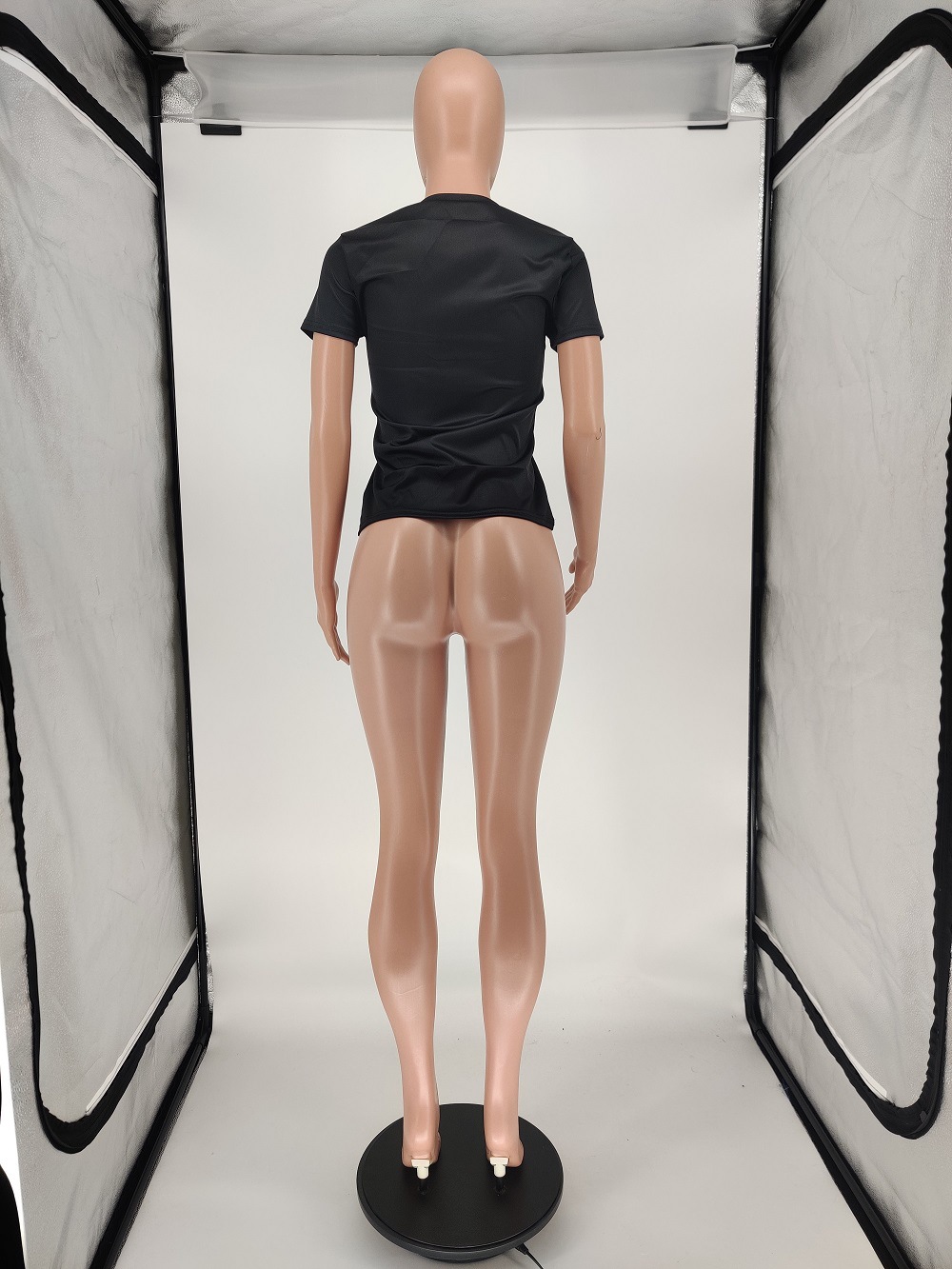 Women'S Digital Printed Cartoon Letter Casual T-Shirt