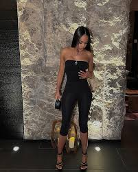 Summer Fashion Off-shoulder Plush Chest Jumpsuit review Emily Johnson