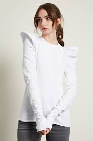 Solid Color Pleated Top, Autumn And Winter New Styles review Rachel Bennett