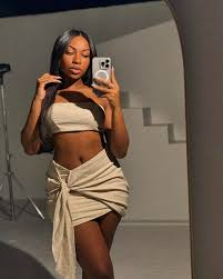 Summer Casual Ribbon Solid Color Strapless Two-Piece Set review Harper Wilson