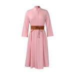Solid Color Elegant And Fashionable Commuter Dress
