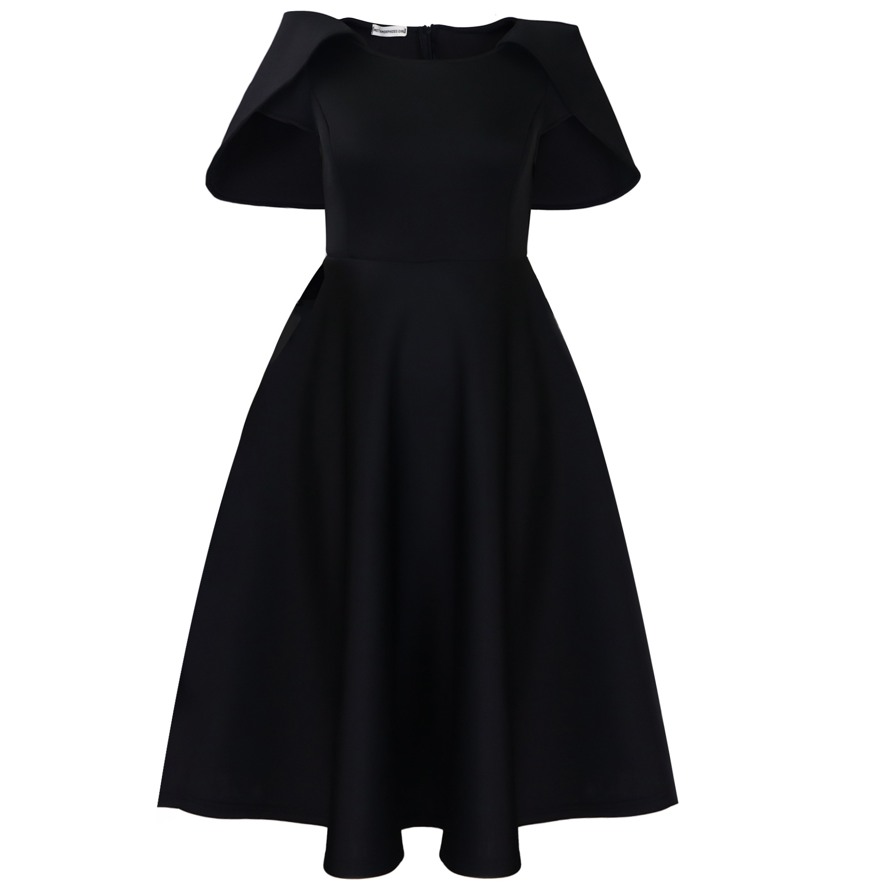 Celebrity Banquet Party Big Swing Dress Cape Dress