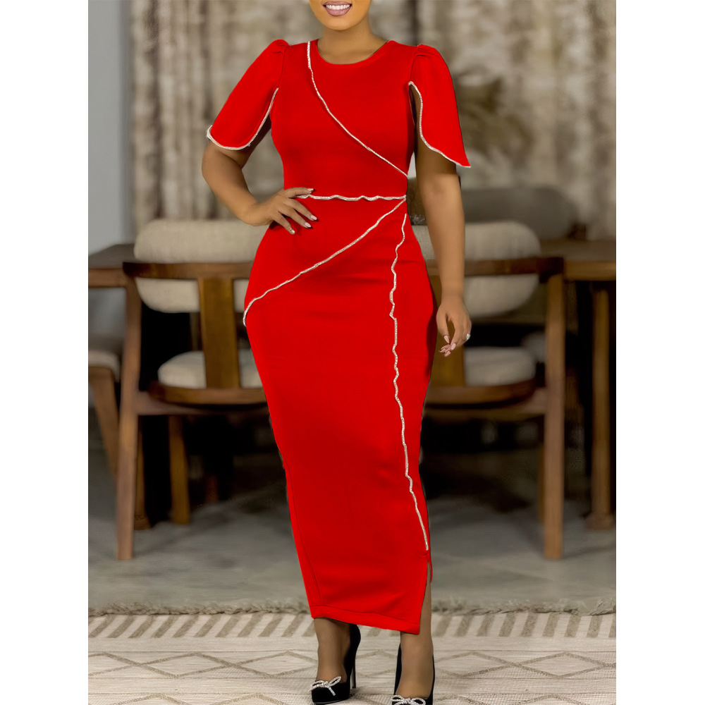 Elegant Banquet Dress Long Skirt Dress