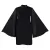 Fashionable Trumpet Sleeve Pleated Rhinestone Loose A-Line Dress