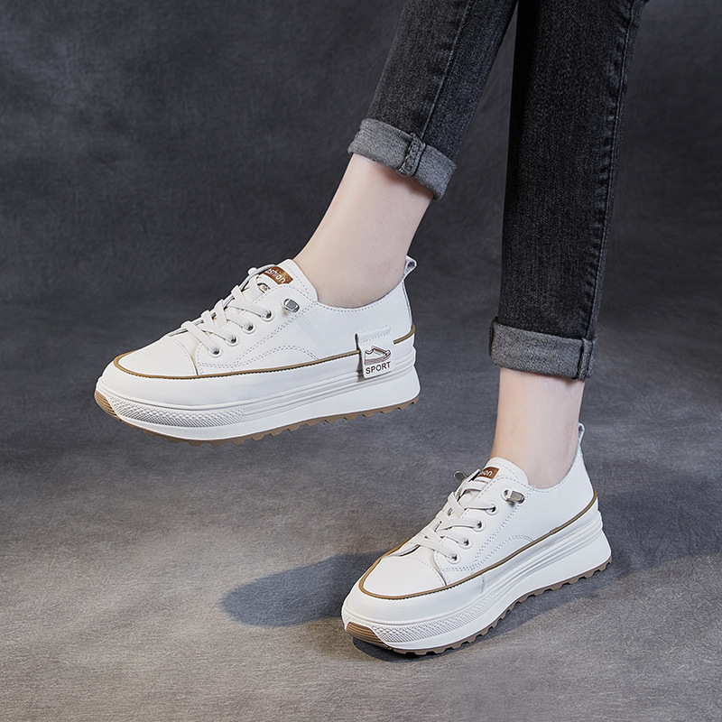 Height-Raised Platform Bottom Cookie Shoes Sports Casual Sneakers