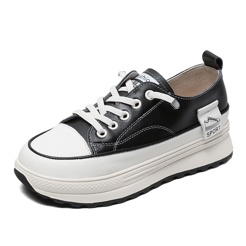 Height-Raised Platform Bottom Cookie Shoes Sports Casual Sneakers