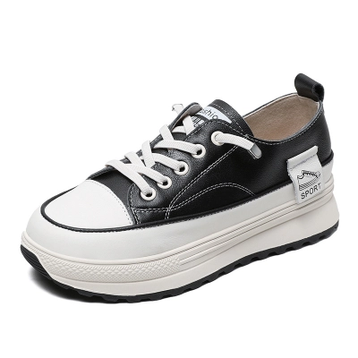 Height-Raised Platform Bottom Cookie Shoes Sports Casual Sneakers 01