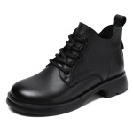 Leather Doc Martens Women's V-Top Lace-Up Ankle Boots