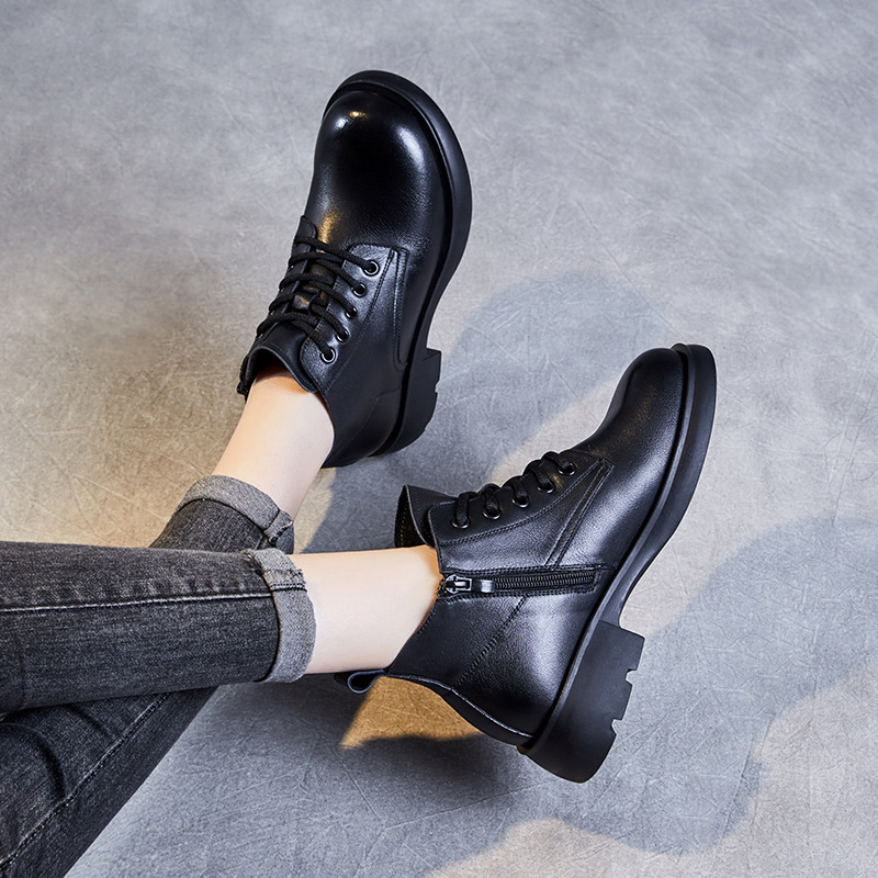 New British Leather Doc Martens for Women