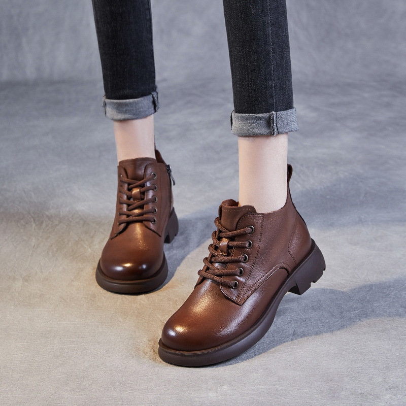 New British Leather Doc Martens for Women