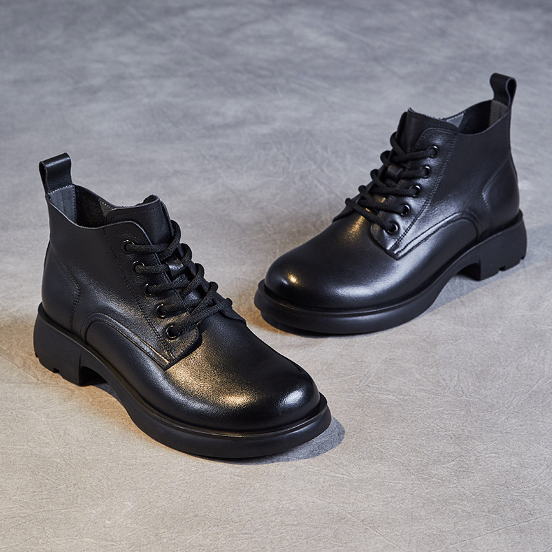 New British Leather Doc Martens for Women