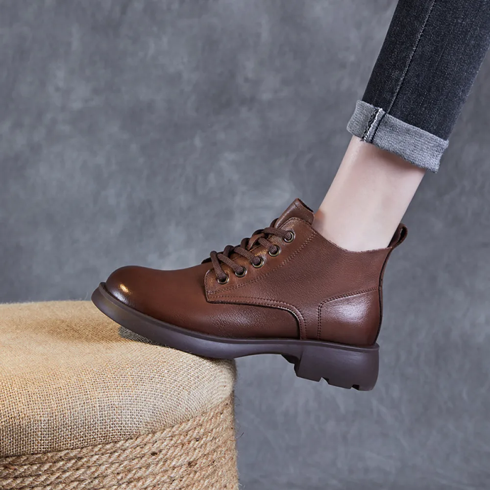 New British Leather Doc Martens for Women