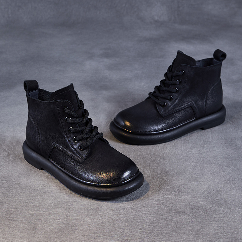 New Cowhide Maillard and Fleece Ankle Doc Martens