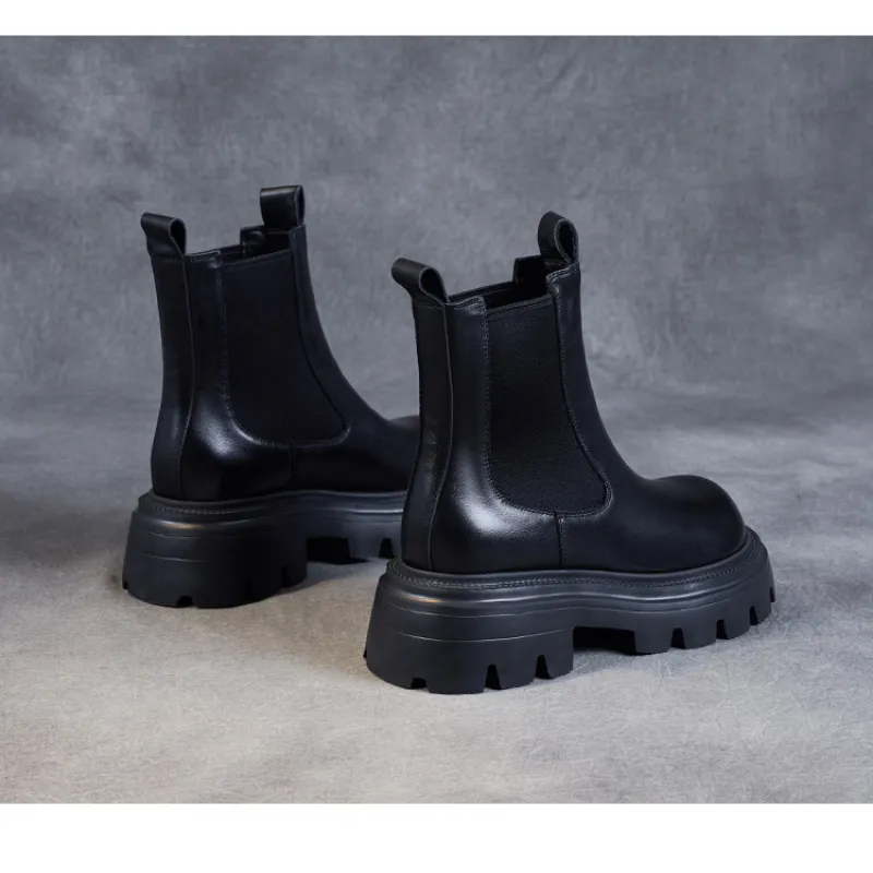 Women's New Fall Leather Vintage English Doc Martens