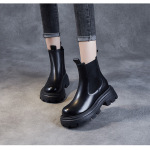 Women's New Fall Leather Vintage English Doc Martens