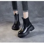 Women's New Fall Leather Vintage English Doc Martens