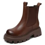 Women's New Fall Leather Vintage English Doc Martens