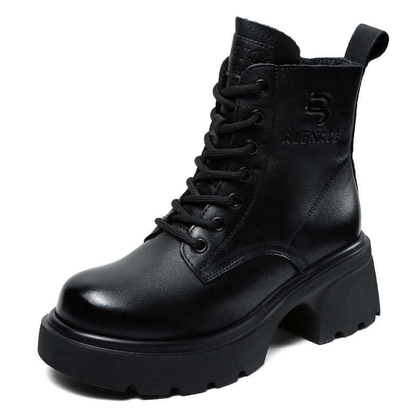 Leather English-Style Vintage Doc Martens