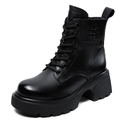 Leather English-Style Vintage Doc Martens 01