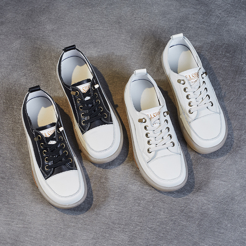 Soft-Soled Flats with Leather Tendon Soles