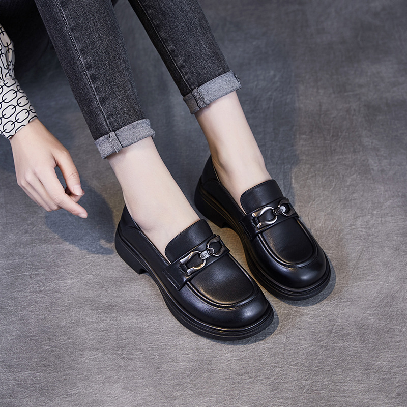 Spring New British Style Everything Flat Loafers