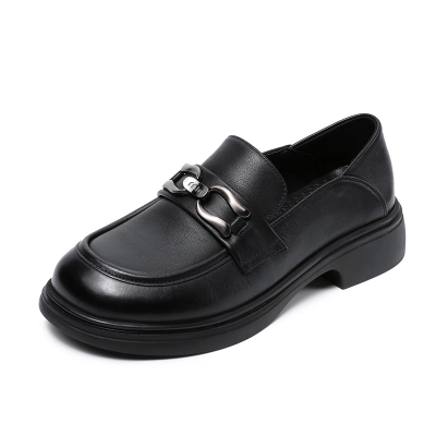 Spring New British Style Everything Flat Loafers 01