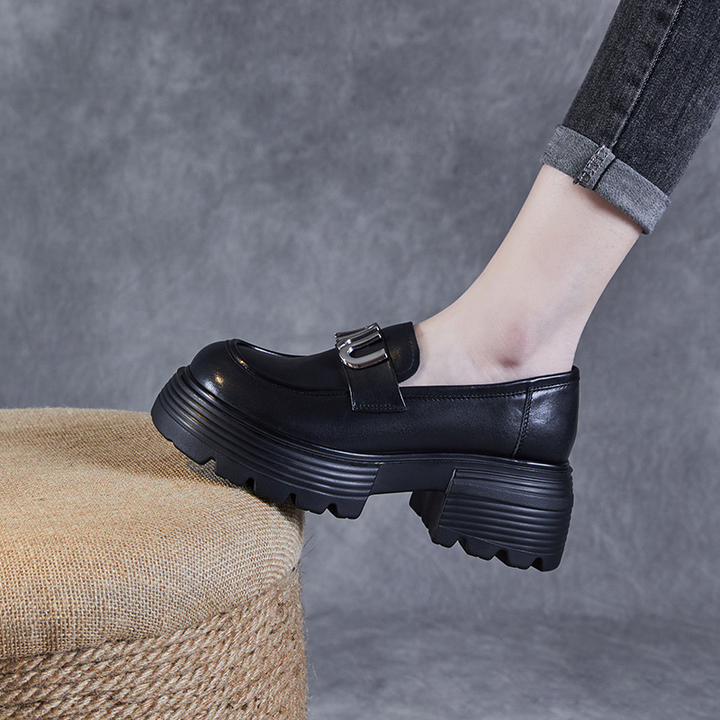 High Platform Loafers for Small People