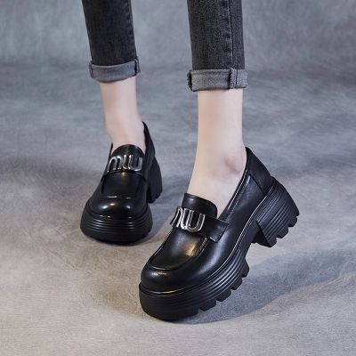 High Platform Loafers for Small People 02