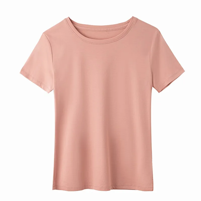 Mercerized Cotton Short Sleeve T-Shirt