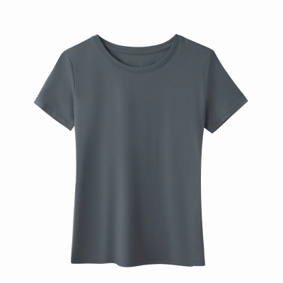 Mercerized Cotton Short Sleeve T-Shirt 01