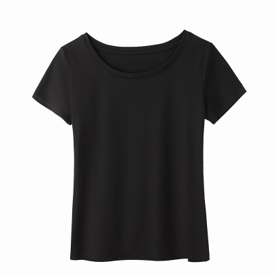 New Mercerized Cotton Crew-Neck T-Shirt for Summer 02