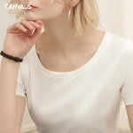 New Mercerized Cotton Crew-Neck T-Shirt for Summer