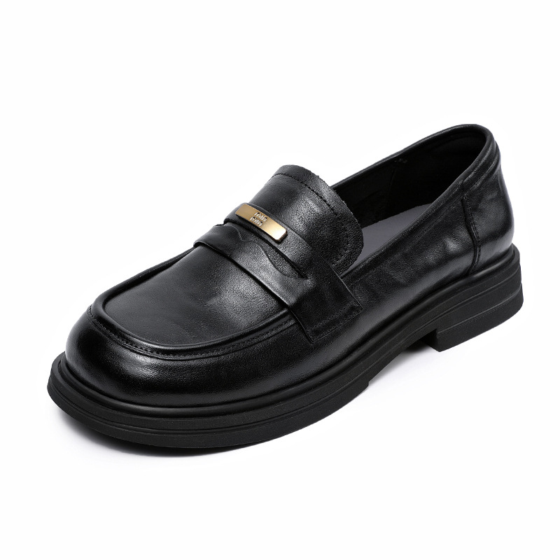 New Spring Simple High Sense of British Style Loafers