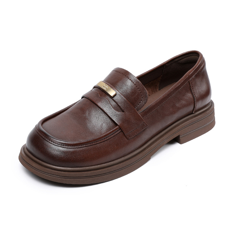 New Spring Simple High Sense of British Style Loafers