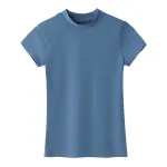 New Summer Women's Cotton Knit Short Sleeve T-Shirt