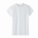New Summer Women's Cotton Knit Short Sleeve T-Shirt