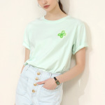 New Crew-Neck Short-Sleeved Printed Cotton T-Shirt