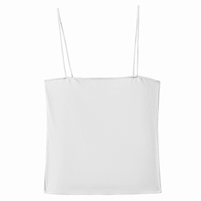 Modal Tank Top with Strappy Top Underneath 02