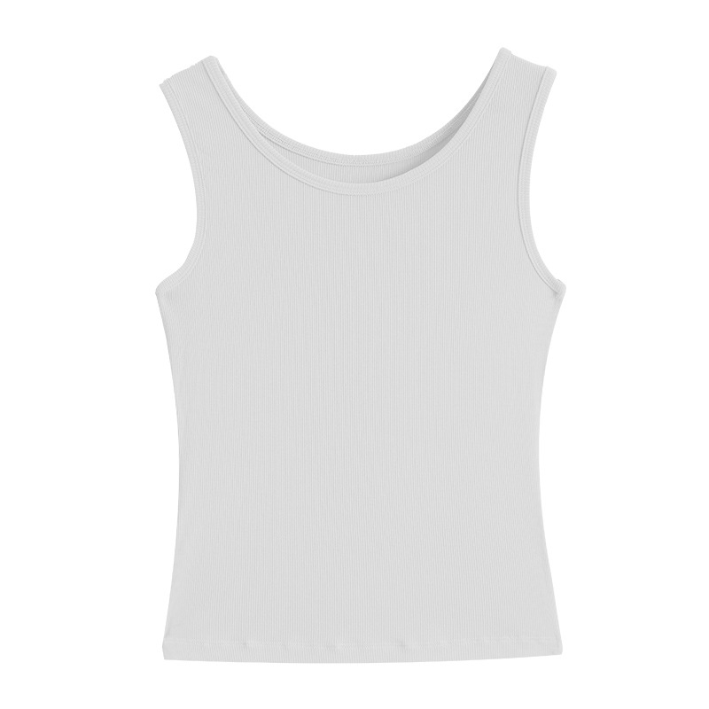 New strappy vest U-shaped neckline vest