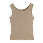 New strappy vest U-shaped neckline vest