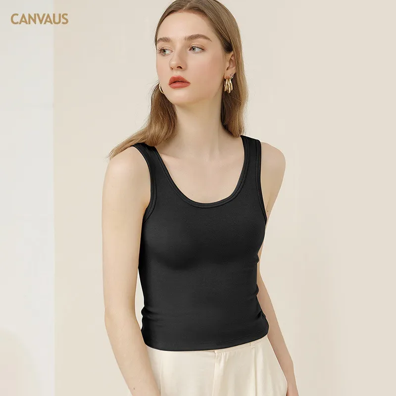New strappy vest U-shaped neckline vest