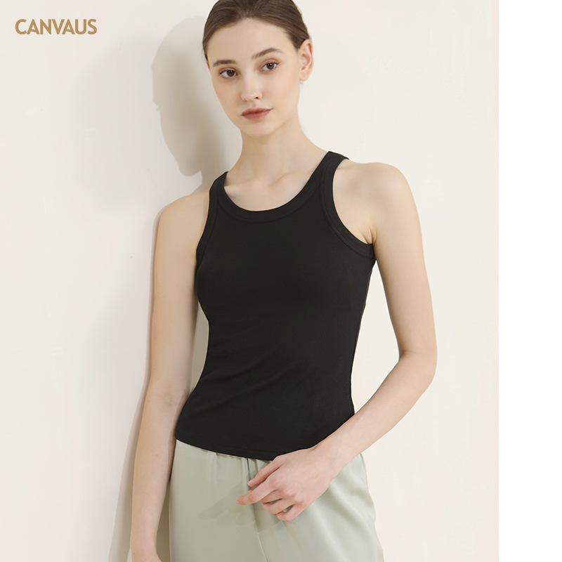 One-Piece Halter Top with Breast Pads