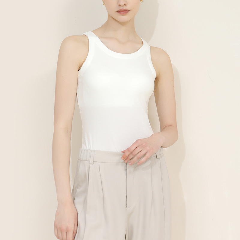 One-Piece Halter Top with Breast Pads