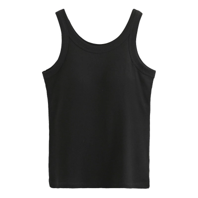 One-Piece Halter Top with Breast Pads 01